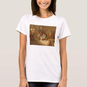 A Guardroom Interior with Soldiers playing Cards ( T-Shirt