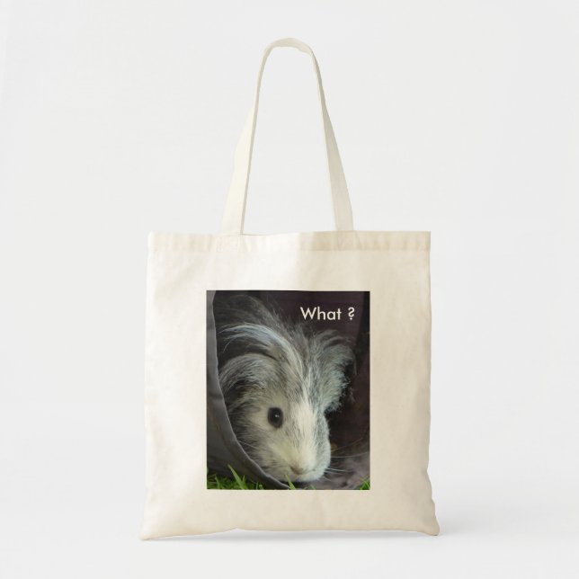 A guinea pig called Pixle tote bag , what ? (Front)