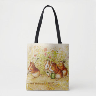 A Guinea Pig Garden of Our Own by Beatrix Potter Tote Bag