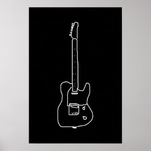 a guitar poster