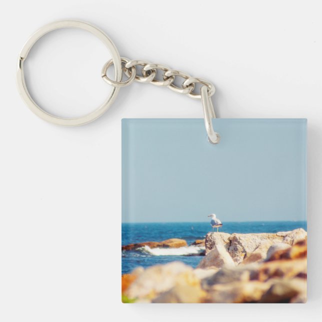 A Gull's Post Key Ring (Front)