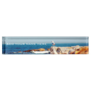 A Gull's Post Nameplate