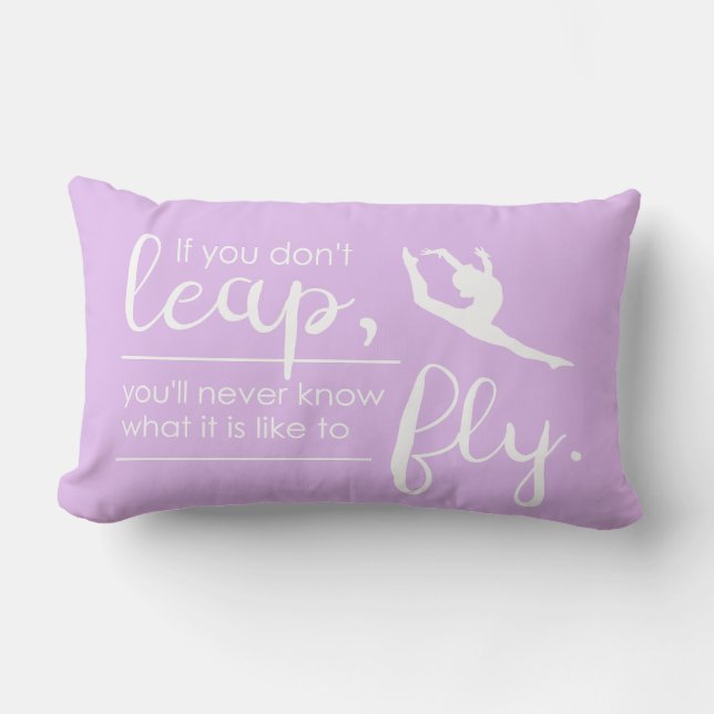 A Gymnast/ Dancer 's Pillow (Front)