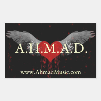 A.H.M.A.D. 4.5"X2.7" sticker
