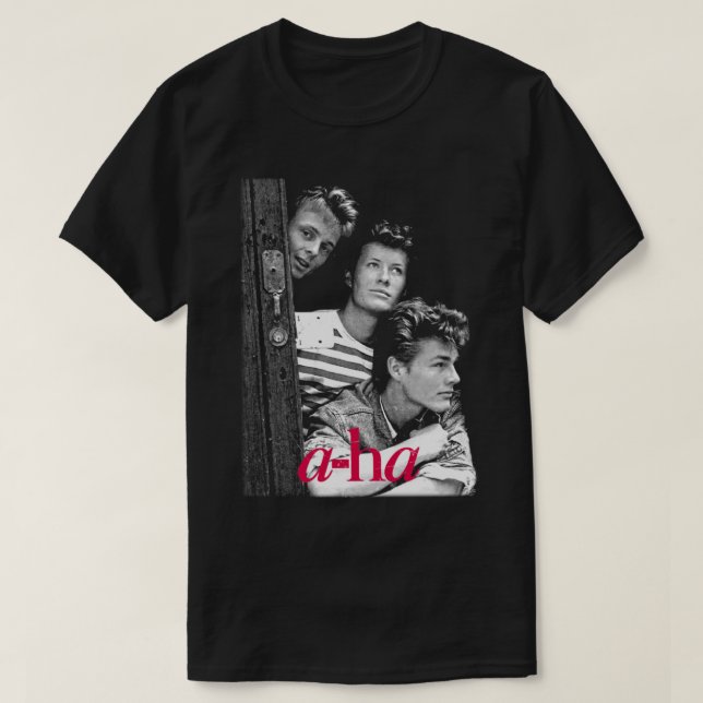 a-ha band 80s retro classic tshirt design Classic  (Design Front)