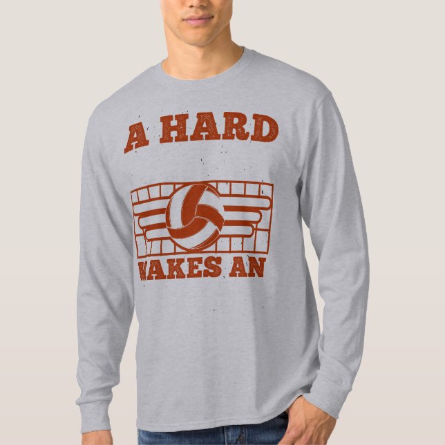 A haed makes an Basic Long Sleeve T-Shirt (Front)