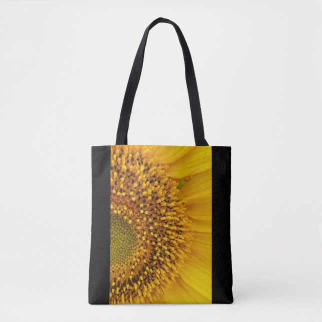 a half-circle tote bag (Front)