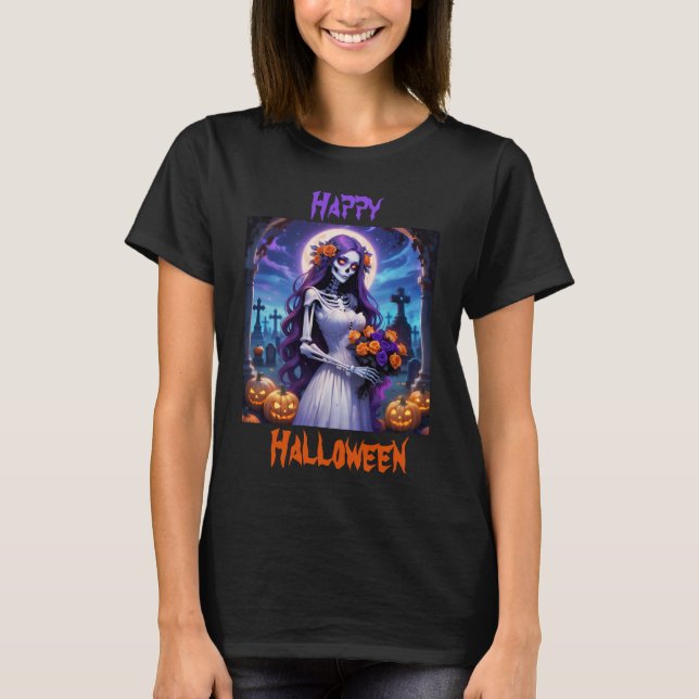 A Halloween Bride T-Shirt (Front)