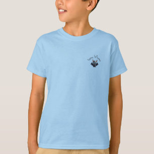 A Halloween design with Dracula and bats T-Shirt