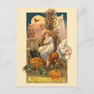 A Hallowe'en Nightmare Postcard