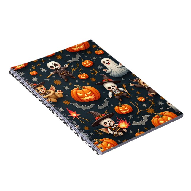 a Halloween notebook (Right Side)