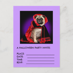 A HALLOWEEN PARTY INVITE