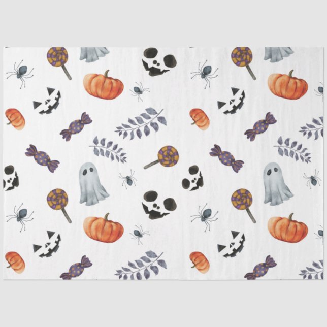 A Halloween Series Design 8 Tissue Paper (Front)
