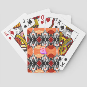 "a" Hands Playing Cards