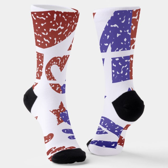 A Handshake for Change Socks (Angled)