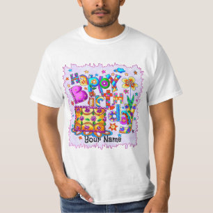 A Happy Birthday Cake   t-shirt