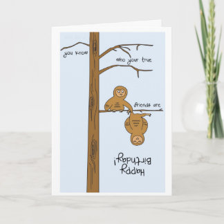 A Happy Birthday card. Card