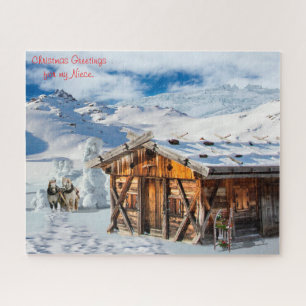A Happy Christmas Gift for My Niece. Jigsaw Puzzle