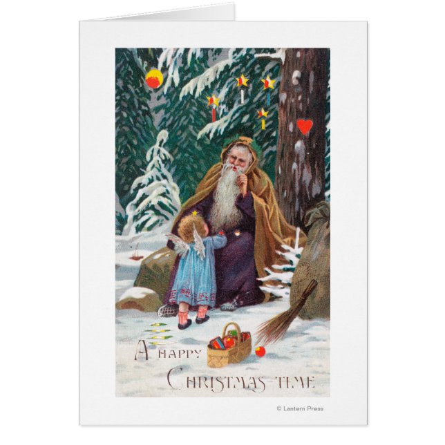 A Happy Christmas Time Father Christmas with (Front)