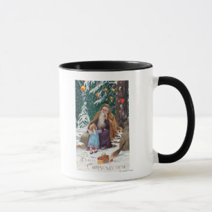 A Happy Christmas Time Father Christmas with Mug