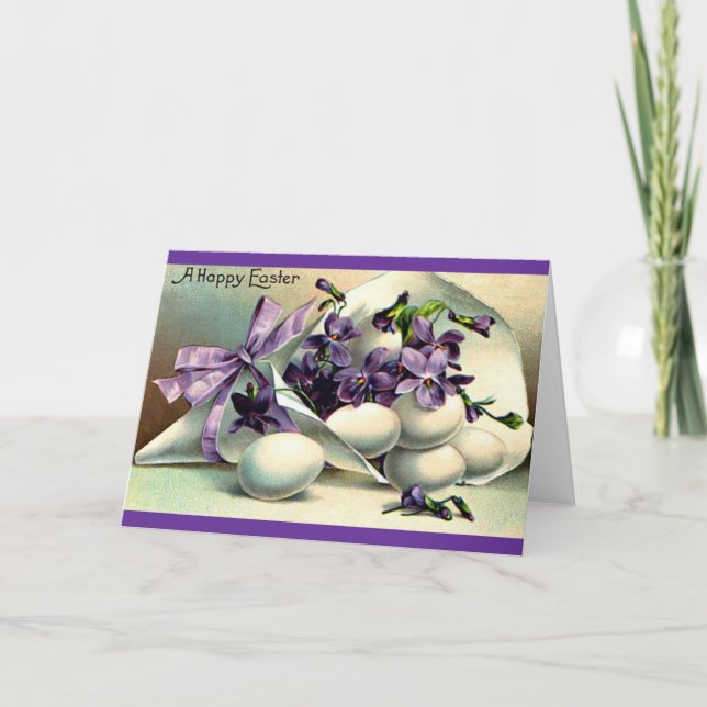 A Happy Easter Holiday Card (Front)