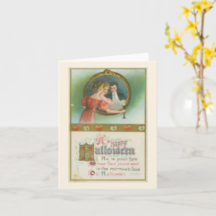 A Happy Halloween Mirrow's Fate Vintage Card