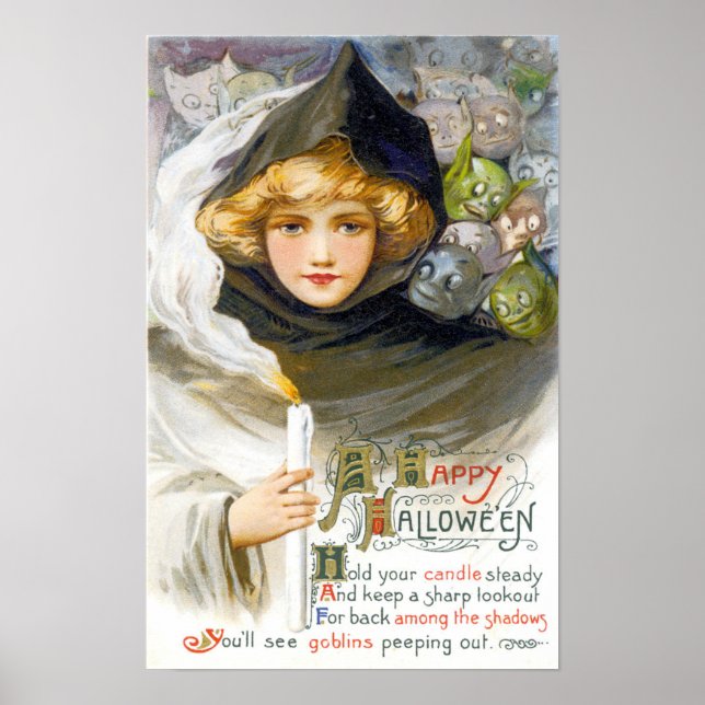 A Happy Hallowe'en Poster (Front)