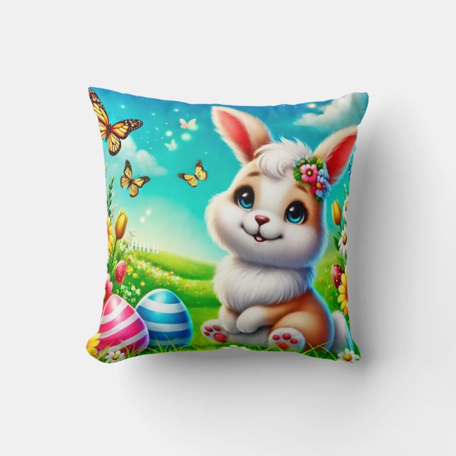 A happy haven cushion (Front)