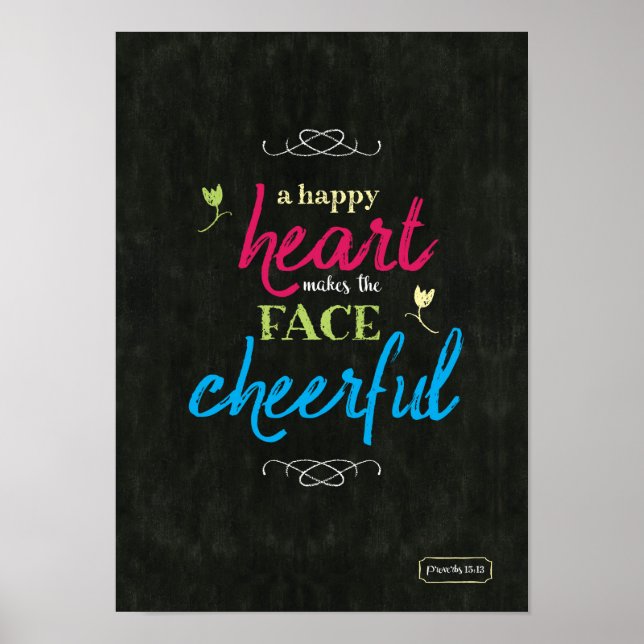 'A Happy Heart' poster (Front)