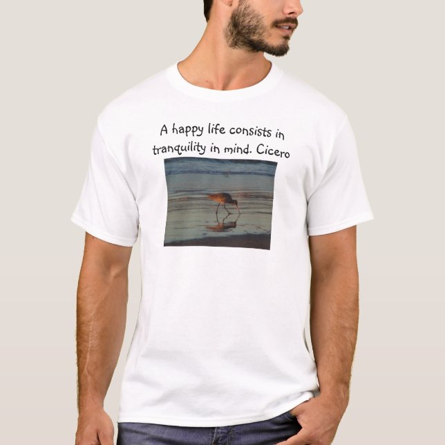 A happy Life T-Shirt (Front)