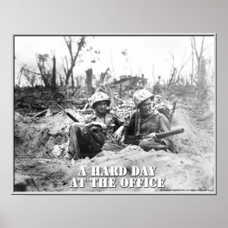 A Hard Day at the Office Poster