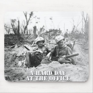 A Hard Day mouse pad