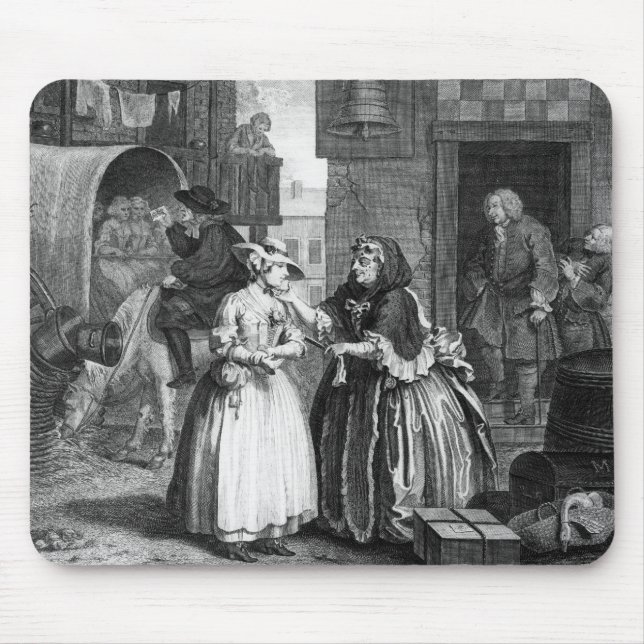 A Harlot's Progress Mouse Pad (Front)