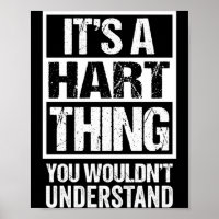 A hart thing wouldn't understand surname last name