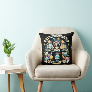 A Hat full of Easter Joy Cushion
