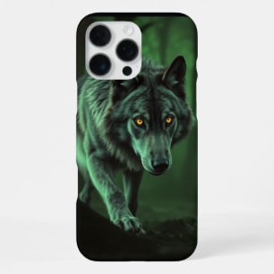A Haunting Gaze Of A Night Wolf iPhone 16 Pro Max Case