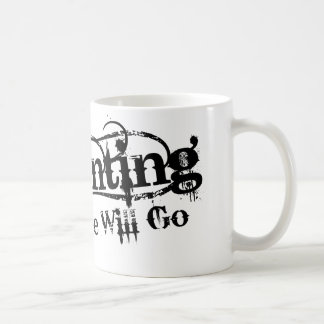 A Haunting We Will Go LLC Black Logo Coffee Mug