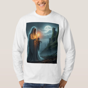 “A Haunting We Will Go” Long Sleeve T-Shirt – Unis