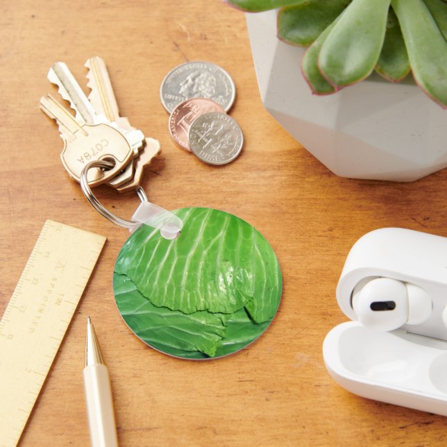 A Head of Cabbage Key Ring (Desk)