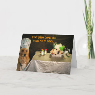 A Headless Halloween Card