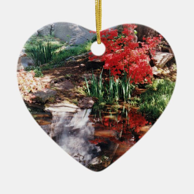 A Healing Place Ceramic Ornament (Front)