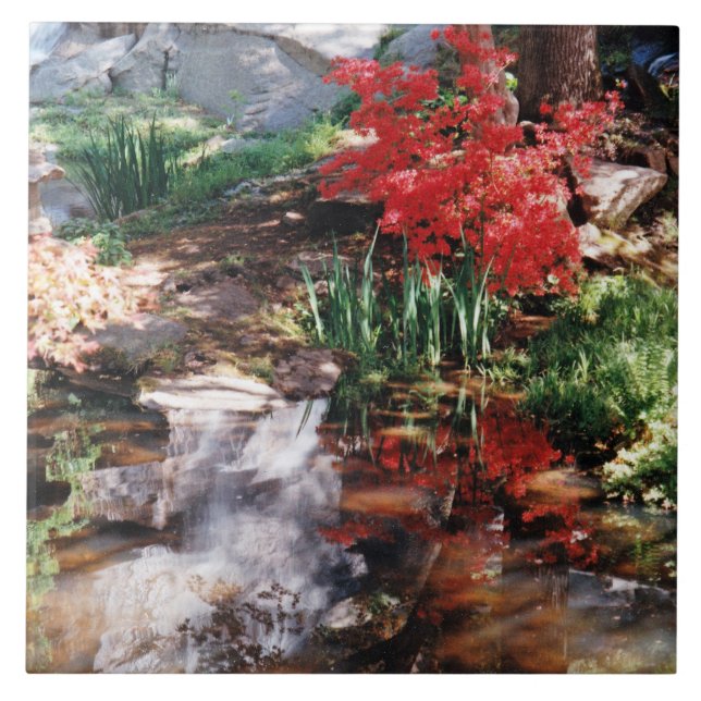 A Healing Place Ceramic Tile (Front)