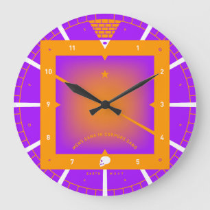 A Healthy Mind in a Healthy Body Large Clock