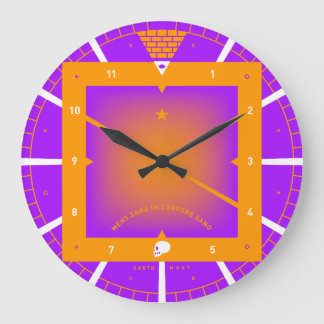A Healthy Mind in a Healthy Body Large Clock