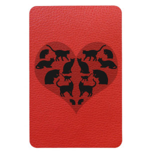 A Heart For Cats Magnet