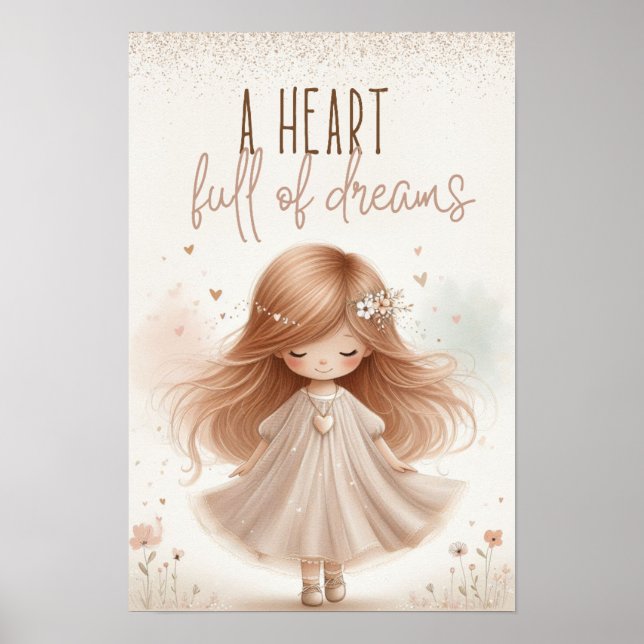 A heart full of dreams poster (Front)