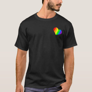 A heart in rainbow colours T-Shirt