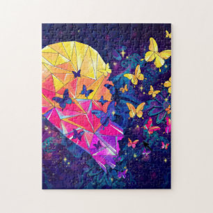 A Heart Of Butterflies  Jigsaw Puzzle