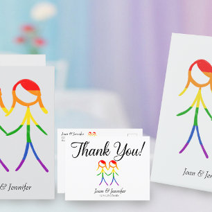 A Heartfelt Thanks Postcard