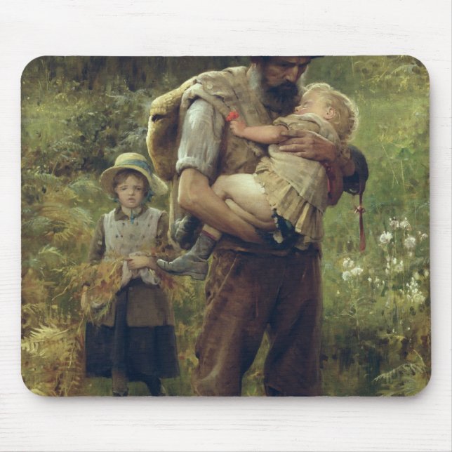 A Heavy Burden Mouse Pad (Front)